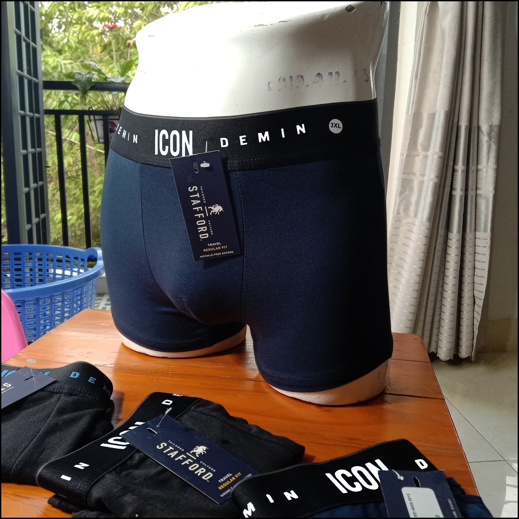 Quần lót nam dạng đùi - Boxer ICON (Cotton lạnh / Bản tiêu chuẩn / HCM)