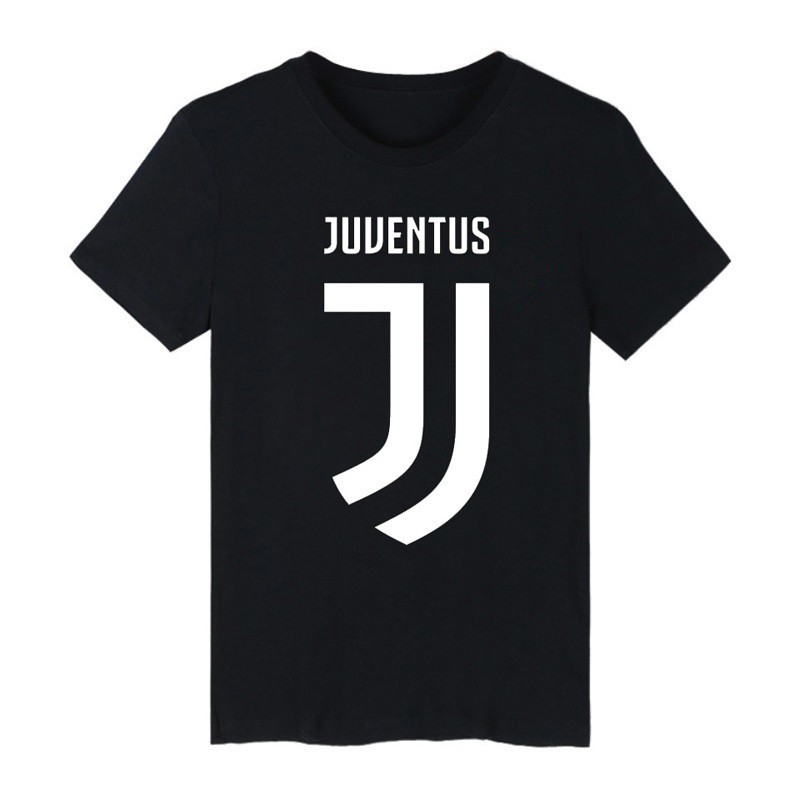 Áo thun ngắn tay in tên câu lạc bộ bóng đá Juventus 1882
