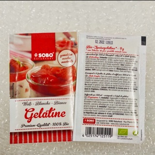 Gelatine hữu cơ Sobo