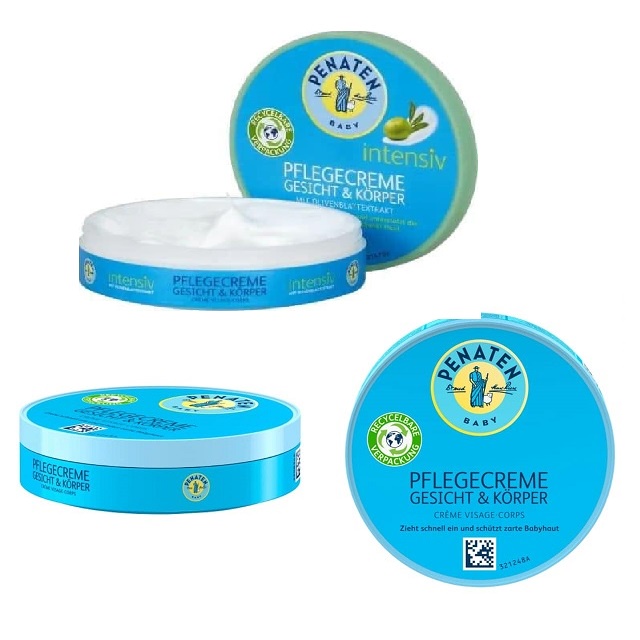 Kem dưỡng ẩm dưỡng da an toàn cho trẻ sơ sinh Penaten 100ml Đức