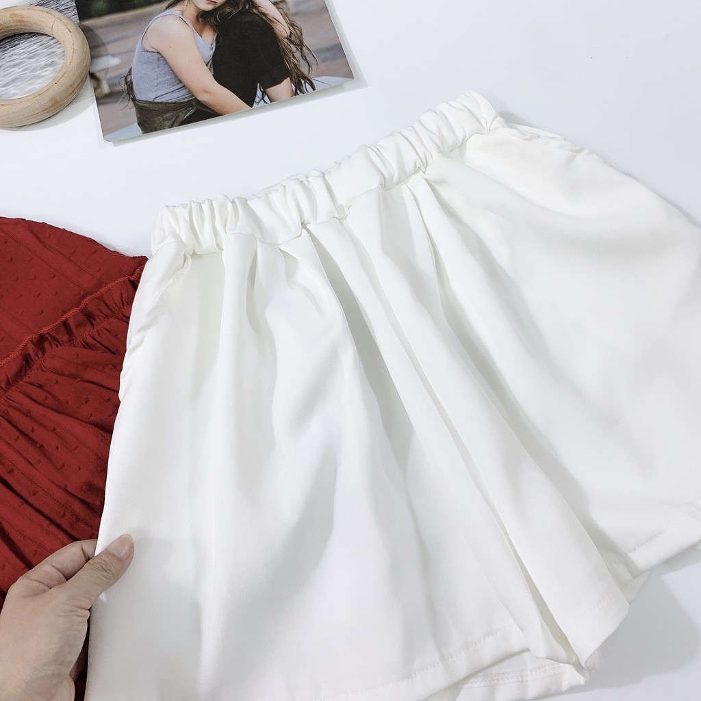 [Mã WASTCOOL giảm 15% tối đa 50K đơn 99K] BNU60 - SET ÁO ĐỎ BÈO TẦNG SÁT NÁCH + SOC TRẮNG NỮ | BigBuy360 - bigbuy360.vn