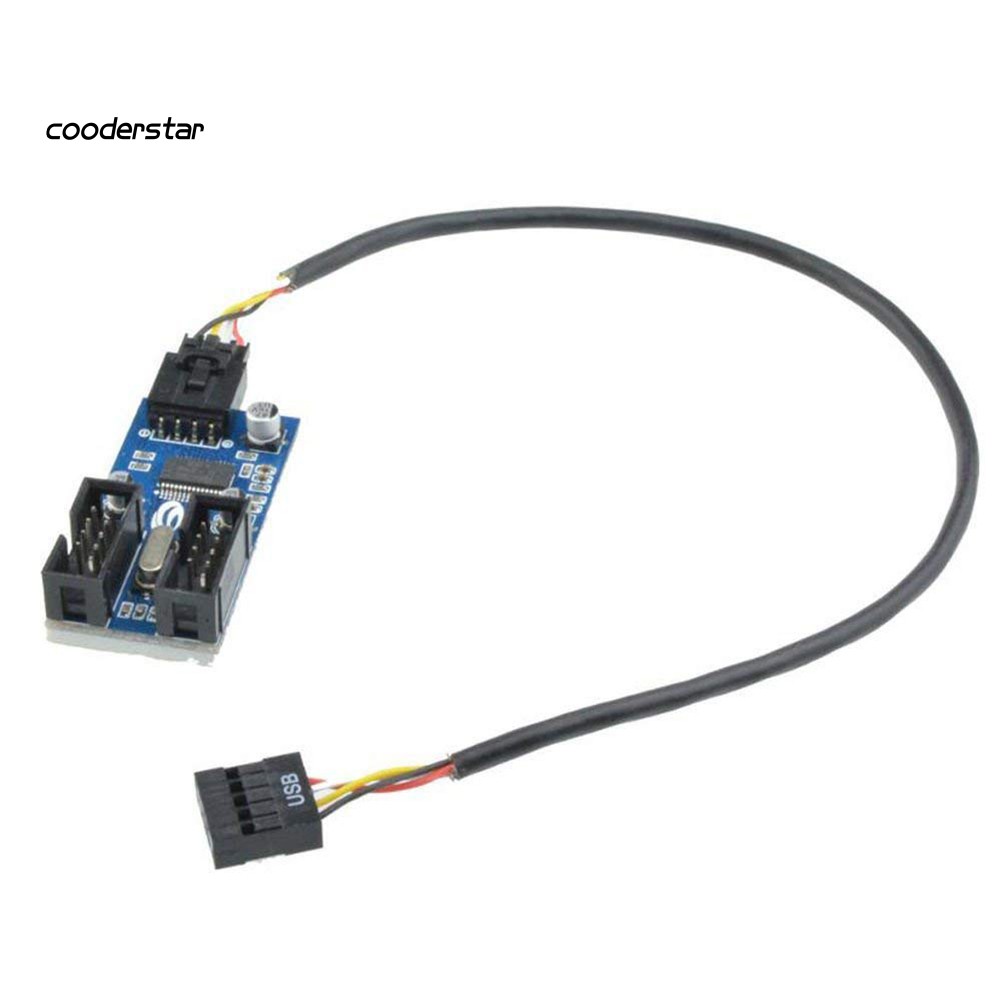 Dây Cáp Chia 2 Cổng Usb 9pin Tiện Dụng