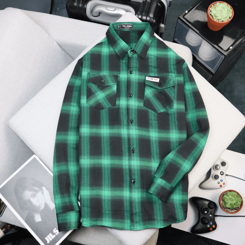 (HCM) ÁO SƠ MI NAM CARO DÀI TAY PHONG CÁCH BOY PHỐ - SIÊU XỊN , THỜI TRANG NAM ĐẲNG CẤP CHO CÁC BẠN TRẺ KME FASHION
