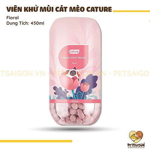 [CHÍNH HÃNG] VIÊN KHỬ MÙI HÔI CÁT MÈO CATURE