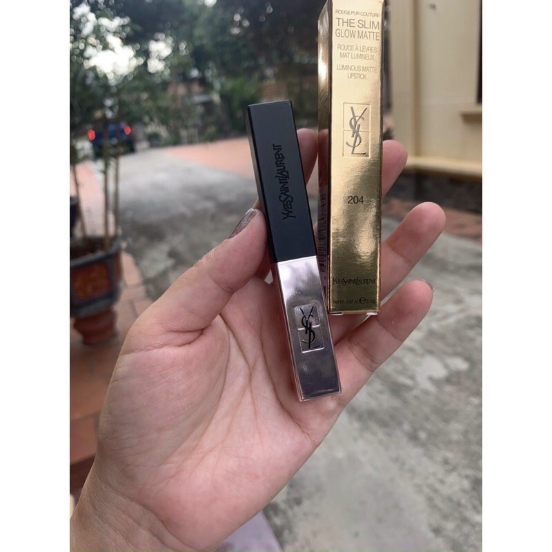 Son YSL The Slim Glow Matte - màu 202, 203, 204, 207, 209, 210, 212, 213, 214, 215