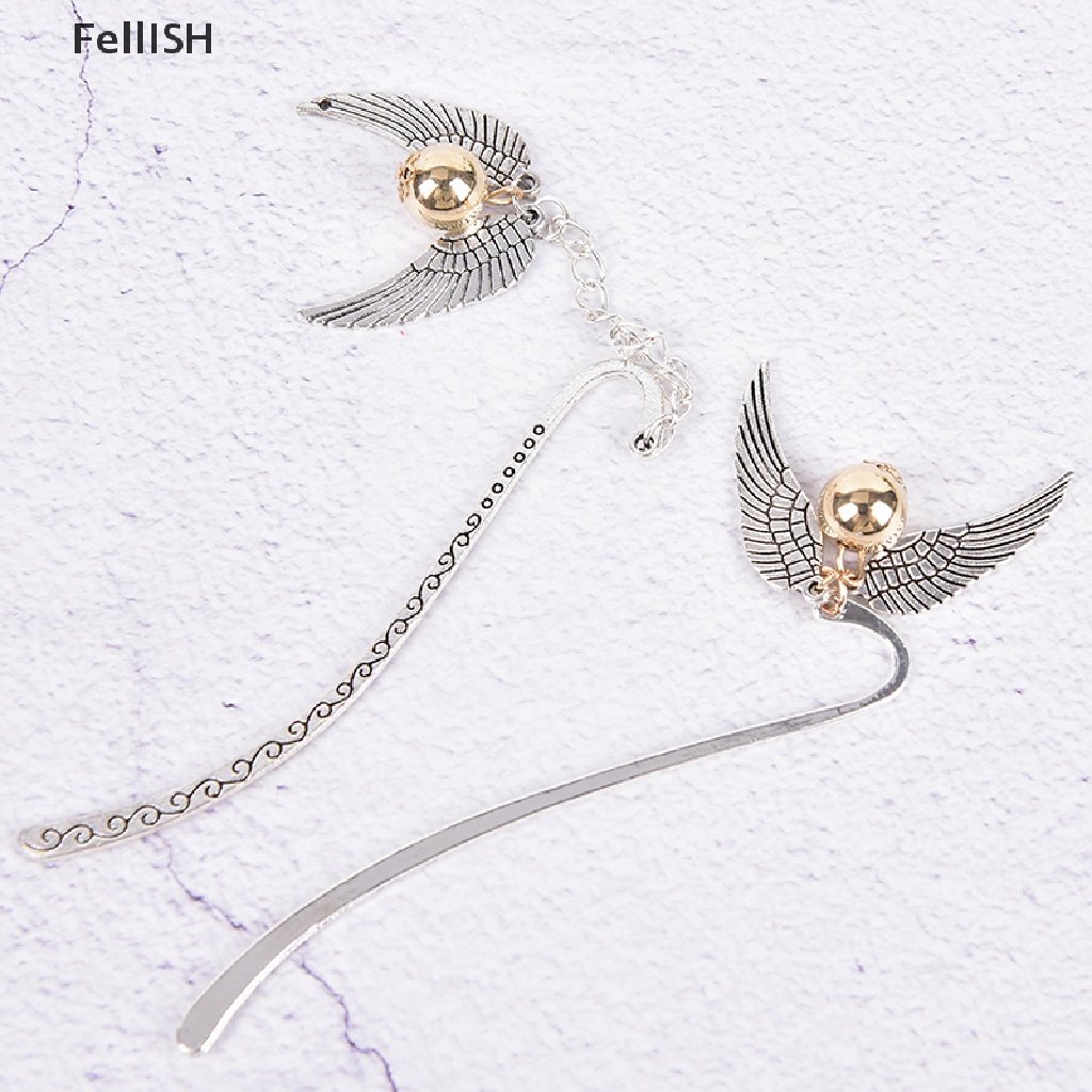 Thẻ Đánh Dấu Trang Sách Hình Harry Potter Màu Vàng 439br