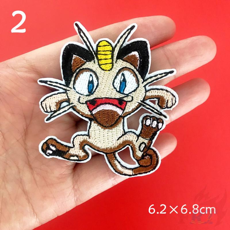 ☸ Anime：Pokemon Go Patch ☸ 1Pc Pokemon Diy Sew On Iron On Patch