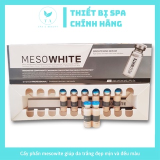 Cấy phấn mesowite giúp da trắng đẹp mịn và đều màu
