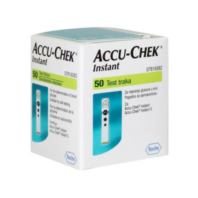Que thử tiểu đường Accucheck instant date xa
