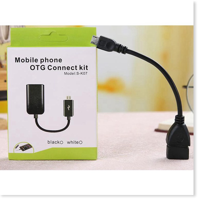 Cáp otg 👉BH 1 THÁNG 👈  Cáp Otg cổng usb điện thoại tiện lợi, nhỏ gọn, dễ dàng mang theo, kết nối thông dụng 2963