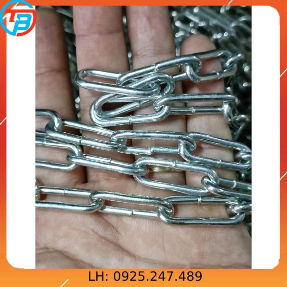 Dây xích sắt mạ kẽm [ Phi 3mm ] CÁP THÉP Thái Bình VinàN