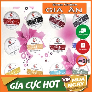 ❤️️set gel vẽ nail❤️️fengshangmei|set 12 mầu|hũ 8g|gel vẽ móng nghệ thuật|đậm đặc|chuẩn mầu rõ nét|dễ sử dụng|