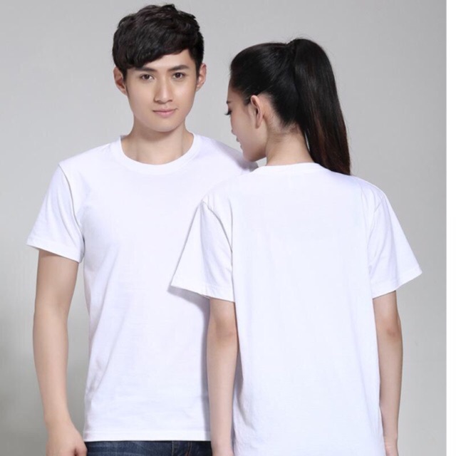 Áo thun trơn 100% Cotton