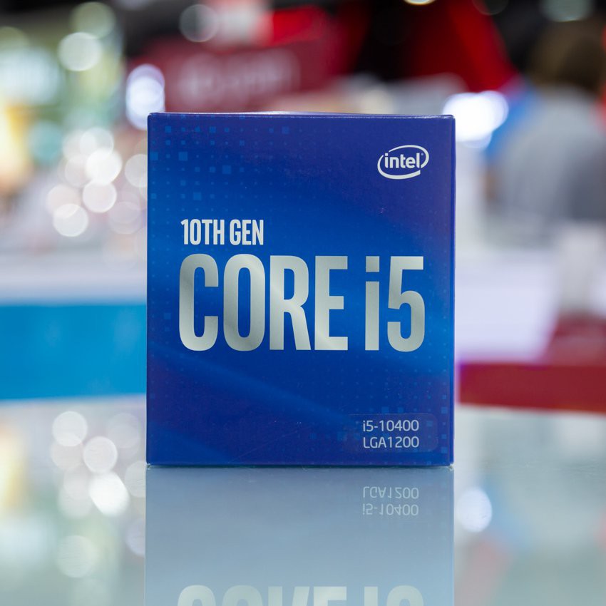 CPU Intel Core i5-10400 (2.9GHz turbo upto 4.3GHz, 6 nhân 12 luồng) NEW Full box - Chính hãng !