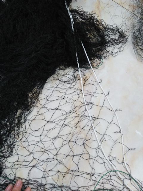 LƯỚI ÚP C-U GÁY 2 cánh.5,5x1,5m - Dài 6,5m cao1,7m