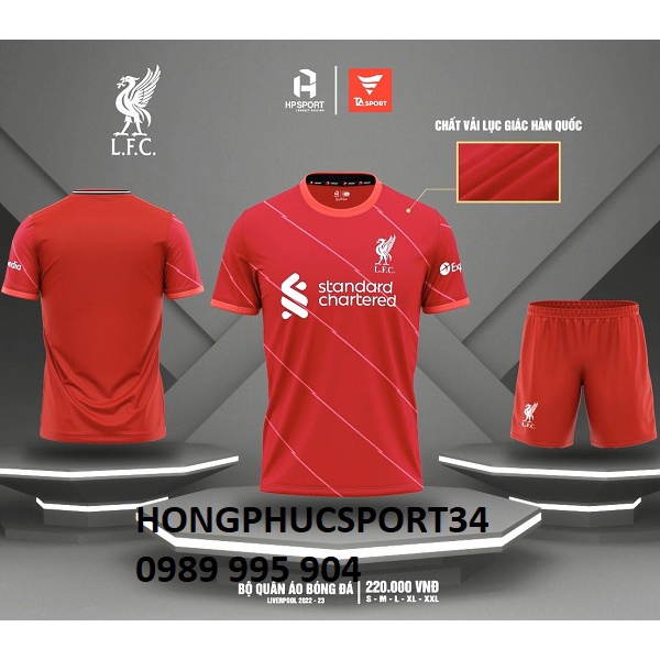 Áo bóng đá Liverpool màu xanh than mới