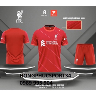 Áo bóng đá áo đá bóng Liverpool màu đỏ