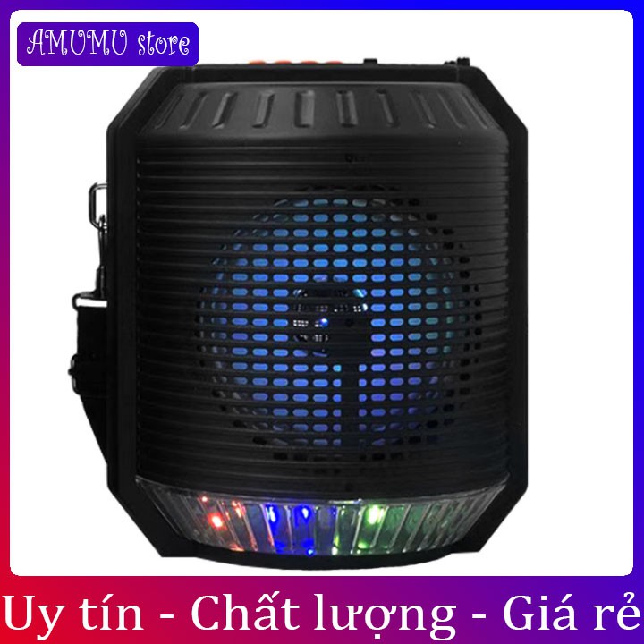 Loa Bluetooth Karaoke ALP 401 Tặng Kèm Mic Hát Có Dây đeo_Bảo Hành Lỗi 1 Đôi 1