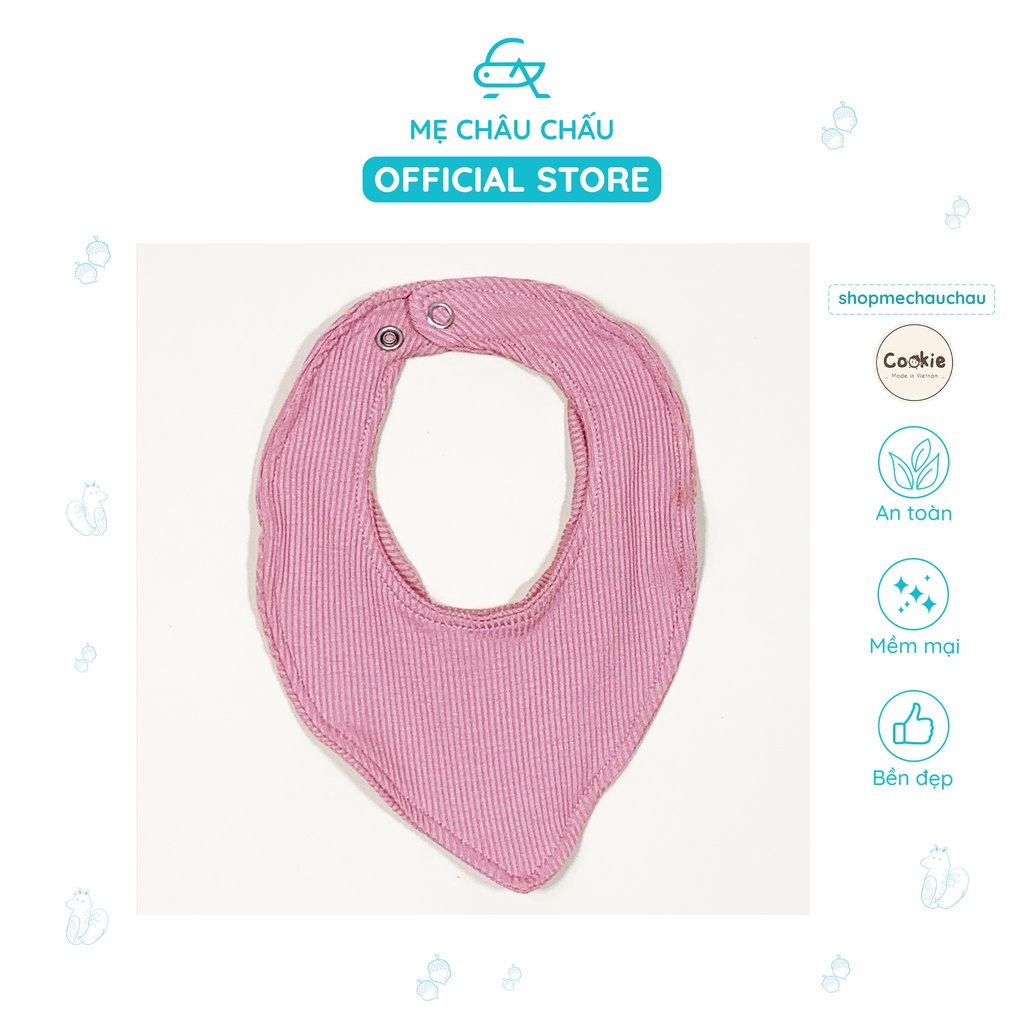 [FULL] Yếm Cookie Cho Bé (Size 0-3 Tháng đến 3-6 Tháng)