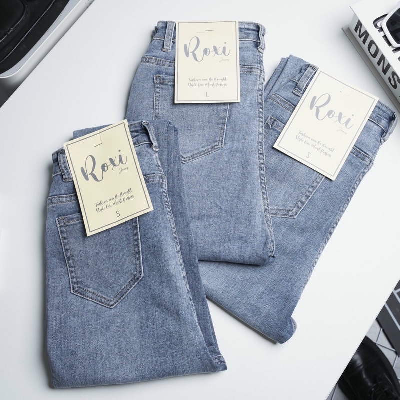 QUAN JEAN SKIN DEMIN lưng siêu cao hách dáng | BigBuy360 - bigbuy360.vn