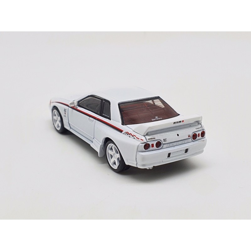 Xe Mô Hình Nissan Skyline GT-R (R32) Nismo S-Tune White RHD 1:64 MiniGT (Trắng)