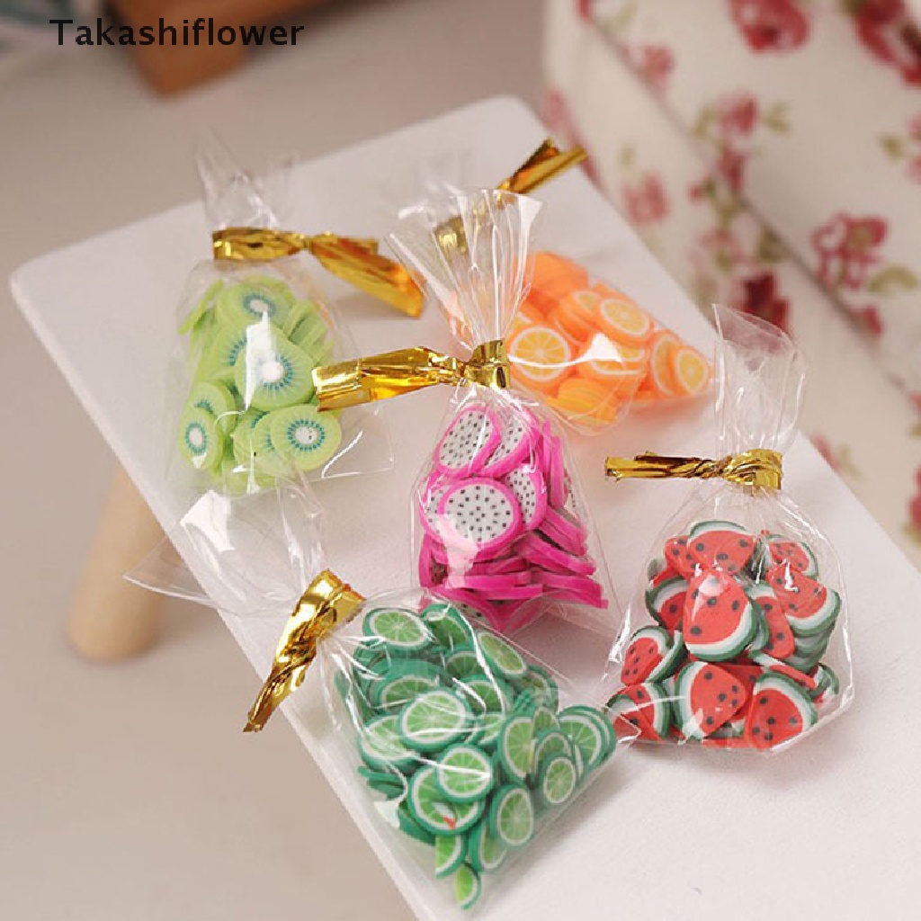 1 Túi Bánh Kẹo Trái Cây Mini 1: 12 Ob11 Trang Trí Nhà Búp Bê