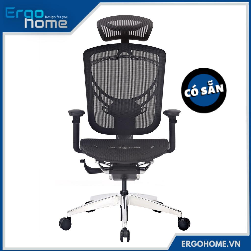 Ghế Xoay Văn Phòng GTChair IVINO Gen 2 Công Thái Học bản tay 5D mới nhất, chổng đau mỏi thắt lưng - ERGOHOME