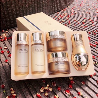 Set the First dưỡng da cao cấp,dưỡng tái sinh, phục hồi da,giảm mụn,chống lão hóa special gift set 5 sp