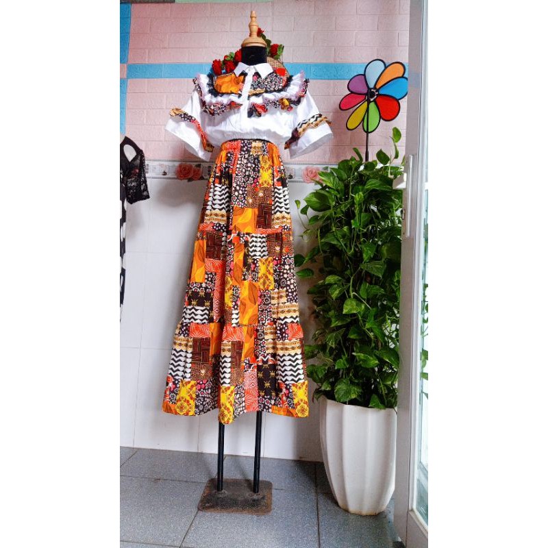 sét chân váy maxi kèm áo siêu hot đây ạ