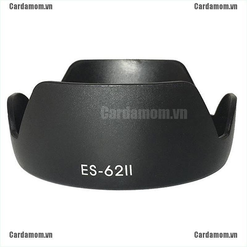 {carda} ES-62 II Bayonet Lens Hood for Canon EOS EF 50mm f/1.8 II ES62II{LJ}