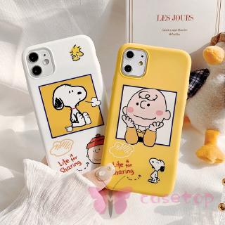 Ốp điện thoại kiểu hoạt hình Snoopy cho IPHONE 11 PRO MAX 6 6S 7 8 PLUS XR X XS MAX SE 2020