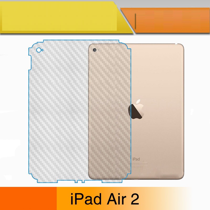 Miếng dán carbon 3D mặt lưng cho ipad new 2017/ ipad air/ ipad air 2/ ipad mini 123/ ipad mini 4/ pro 9.7/ pro 10.5 | BigBuy360 - bigbuy360.vn