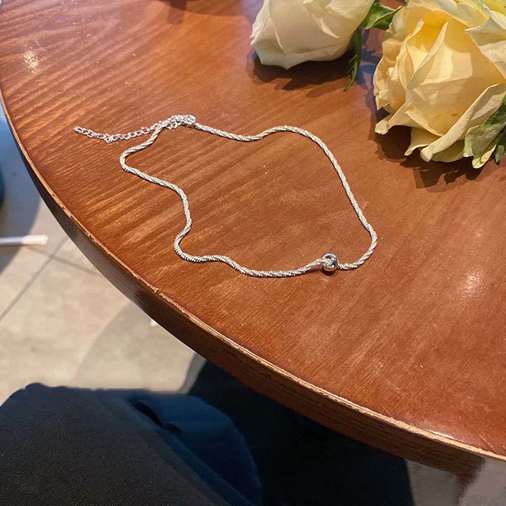 Vòng cổ Hợp Kim Đính Hạt Nhiều Màu Sắc Phong Cách Retro Thời Trang Cho Nữ