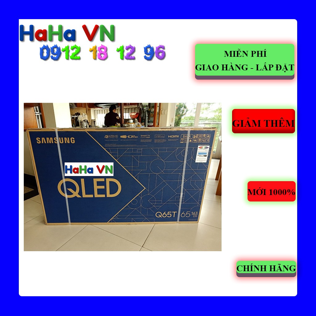 GIẢM THÊM | QA65Q65TA | Smart Tivi QLED Samsung 4K 65 inch QA65Q65T ( 65Q65T ) | MỚI 1000% | BẢO HÀNH CHÍNH HÃNG.