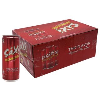 Thùng sá xị chương dương 24 lon cao × 330ml