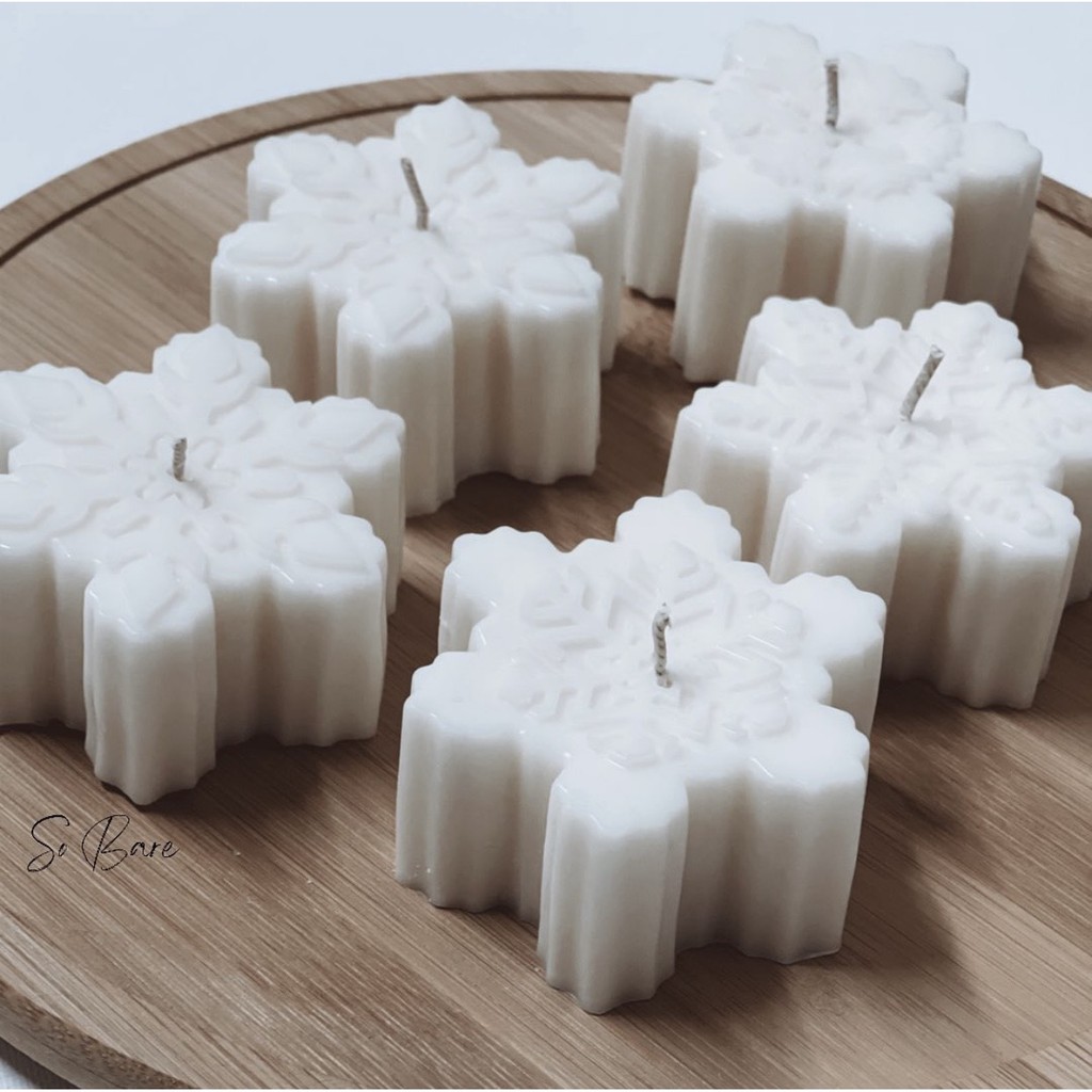 Nến thơm phòng, trang trí phòng ngủ - Bông Tuyết Dana Candle