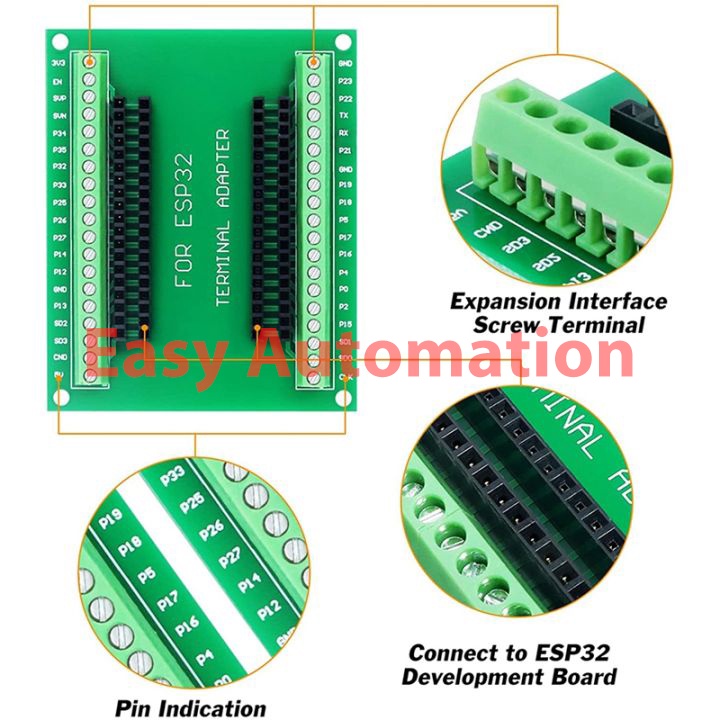 Đế cắm ESP32, ESP8266 - Đế ra chân cho module ESP32-ESP8266