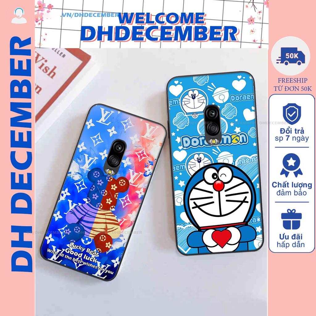 Ốp lưng Samsung Galaxy J7 PLUS in hình gấu K@ws, gấu nâu, dor@emon RẺ- ĐẸP- BỀN