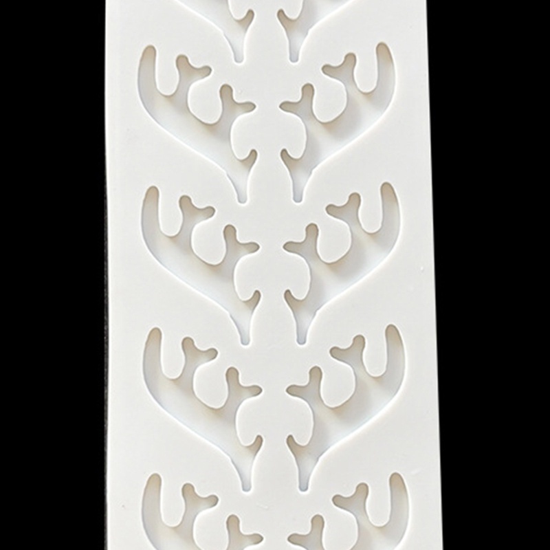 Khuôn Silicone Tạo Hình Gạc Hươu Trang Trí Bánh Sáng Tạo