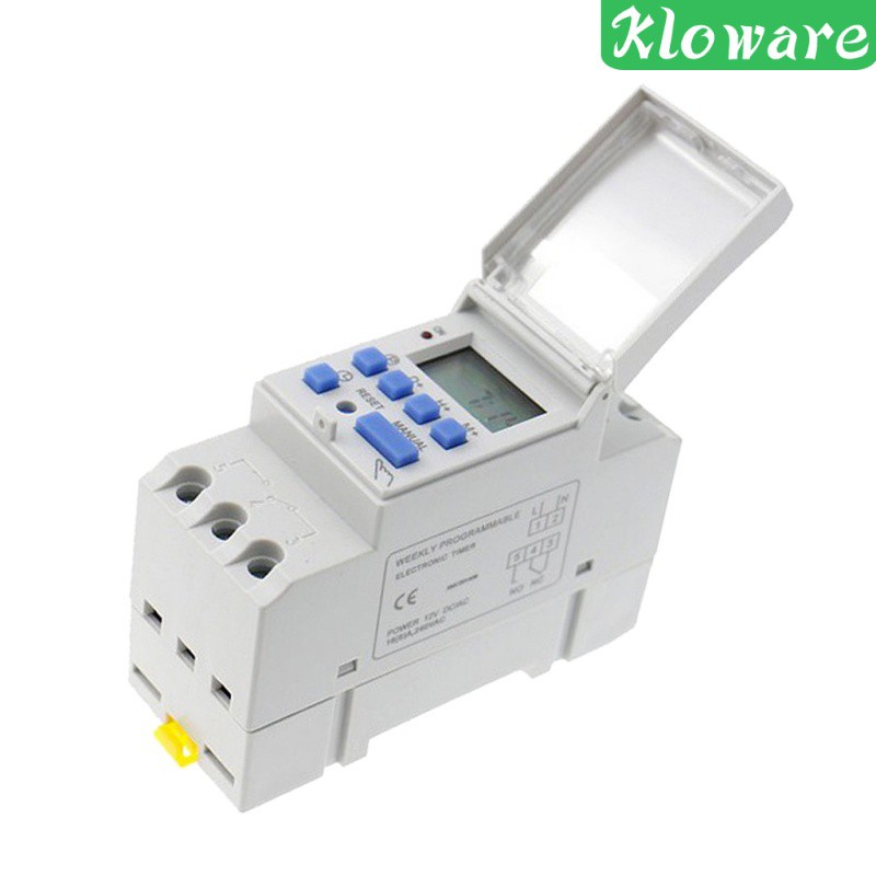 Rơ Le Công Tắc Thời Gian Kỹ Thuật Số LCD DC