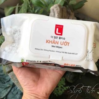 KHĂN ƯỚT 120 MIẾNG siêu tiết kiệm