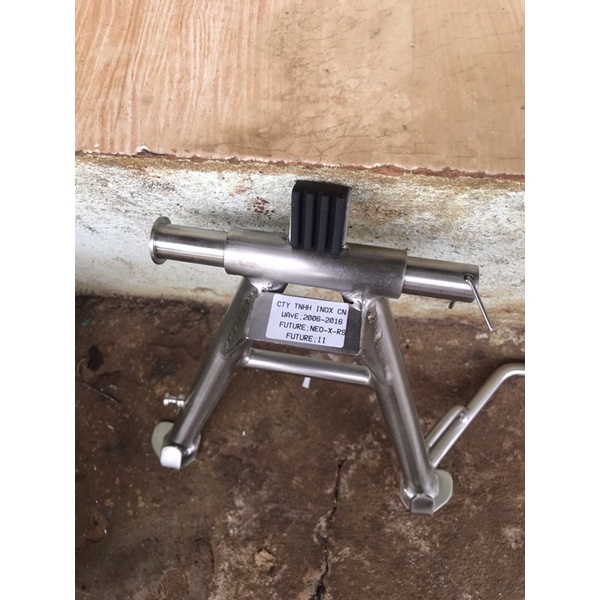 Chân chống đứng inox cho các dòng xe