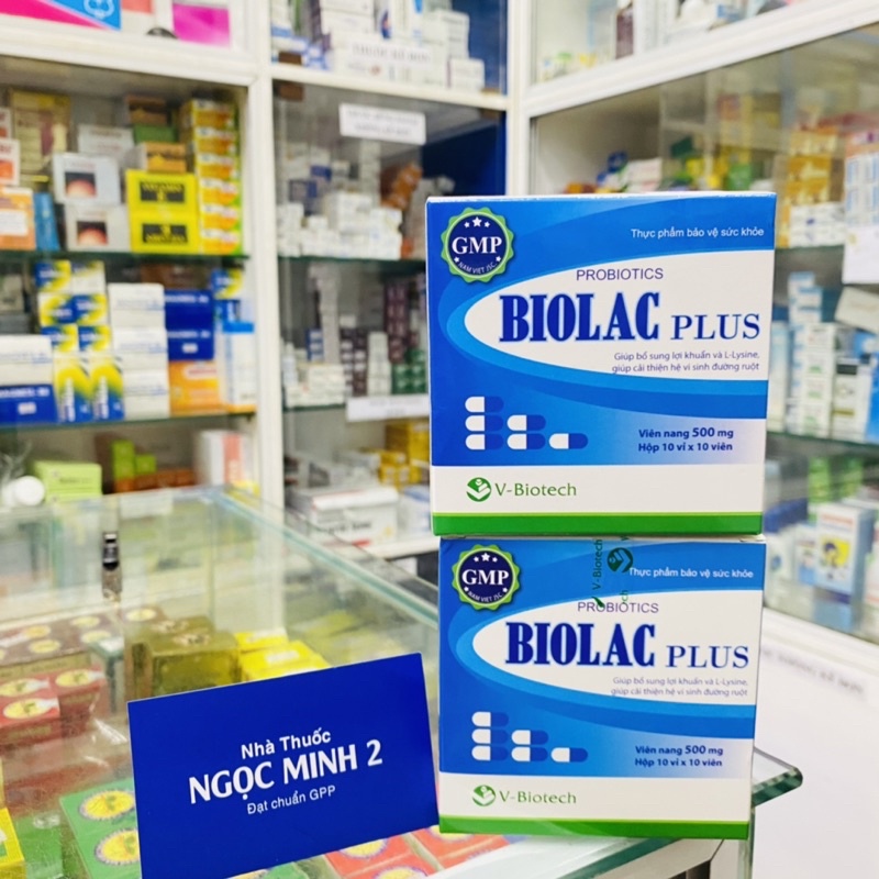 ✅  Biolac plus bổ sung lợi khuẩn và L-Lysine giúp cân bằng hệ vi sinh đường ruột.