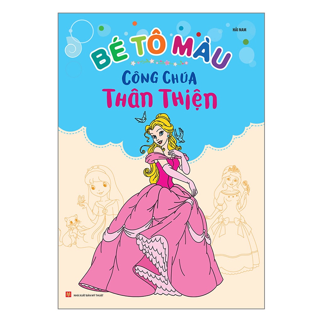 Sách Bé Tô Màu - Công Chúa Thân Thiện