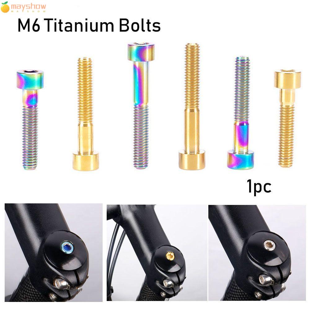 Ốc vít titan M6 30/35/40mm cao cấp cho xe đạp MTB / BMX