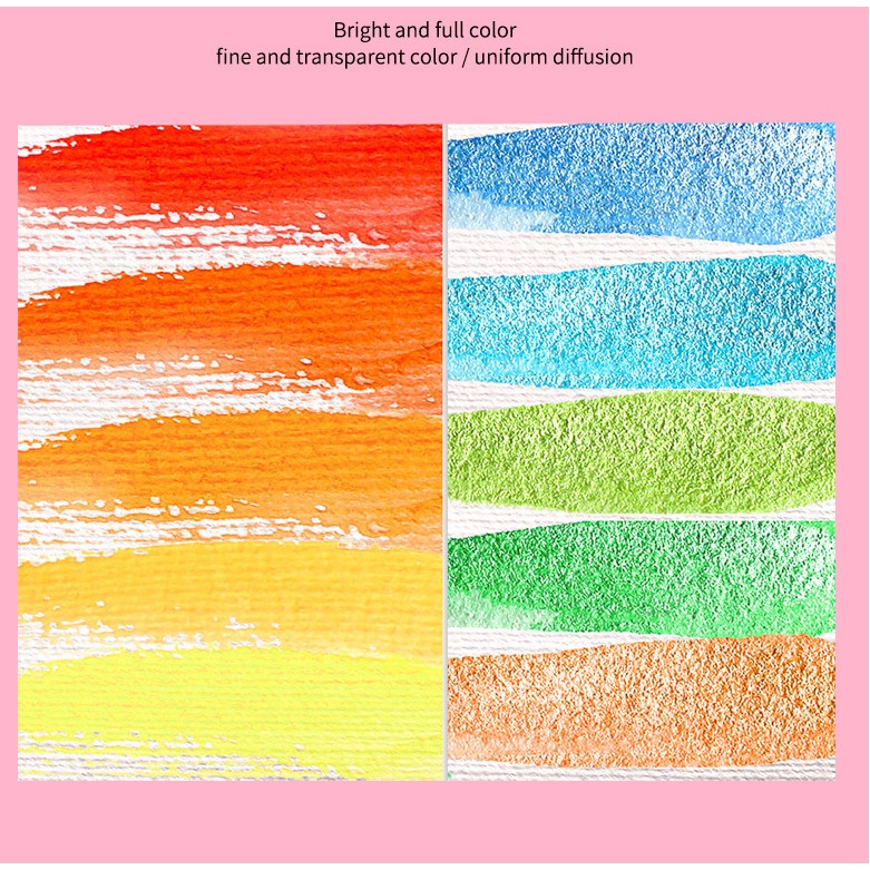 Màu Nước Water Color Cao Cấp Giorgione 100 màu Tặng Bút Nước, Cọ vẽ