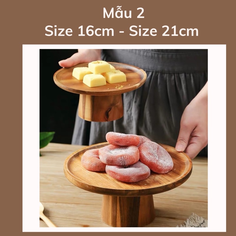 - Đế đựng bánh phong cách Hàn Quốc