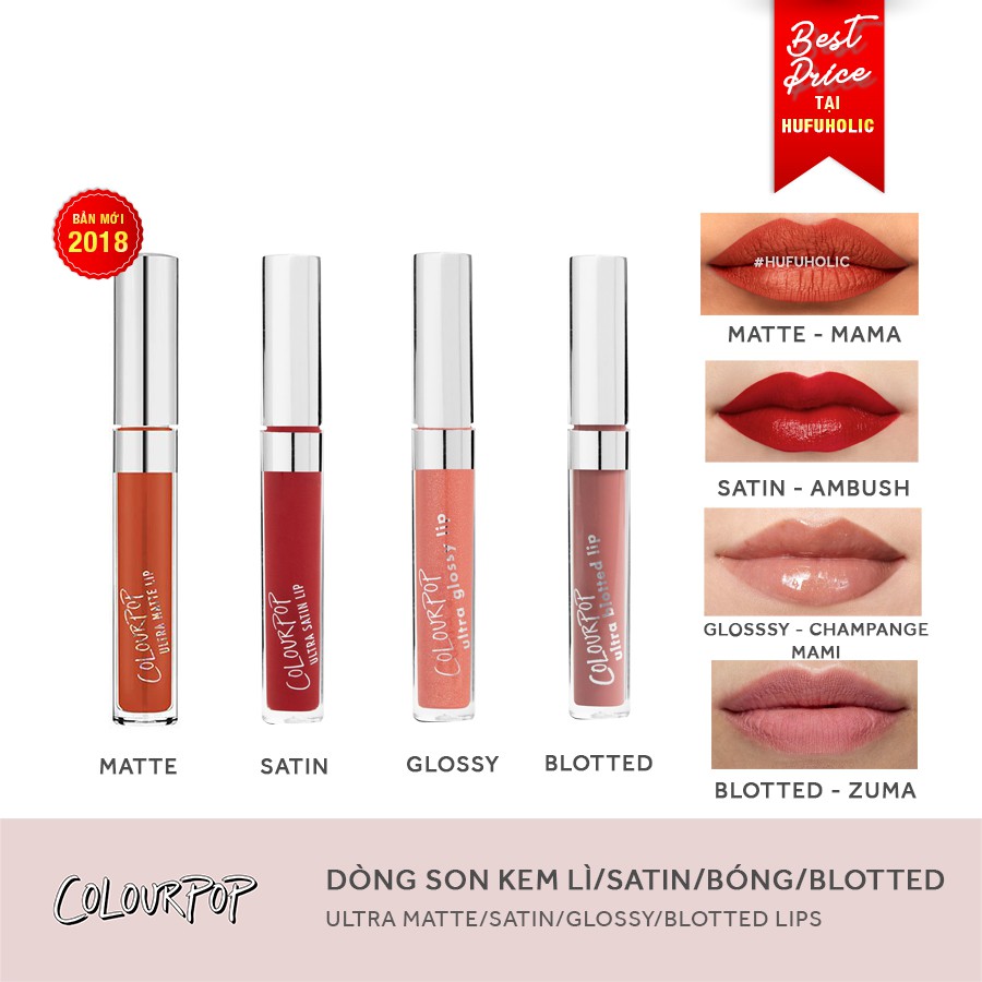 COLOURPOP - Son kem  lì Ultra Matte Lip