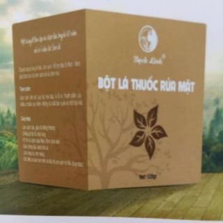 Bột lá thuốc rửa mặt bạch linh