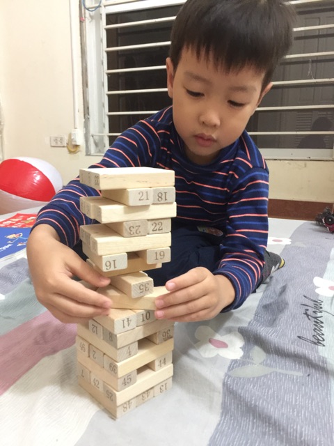 Rút gỗ Jenga 48 thanh